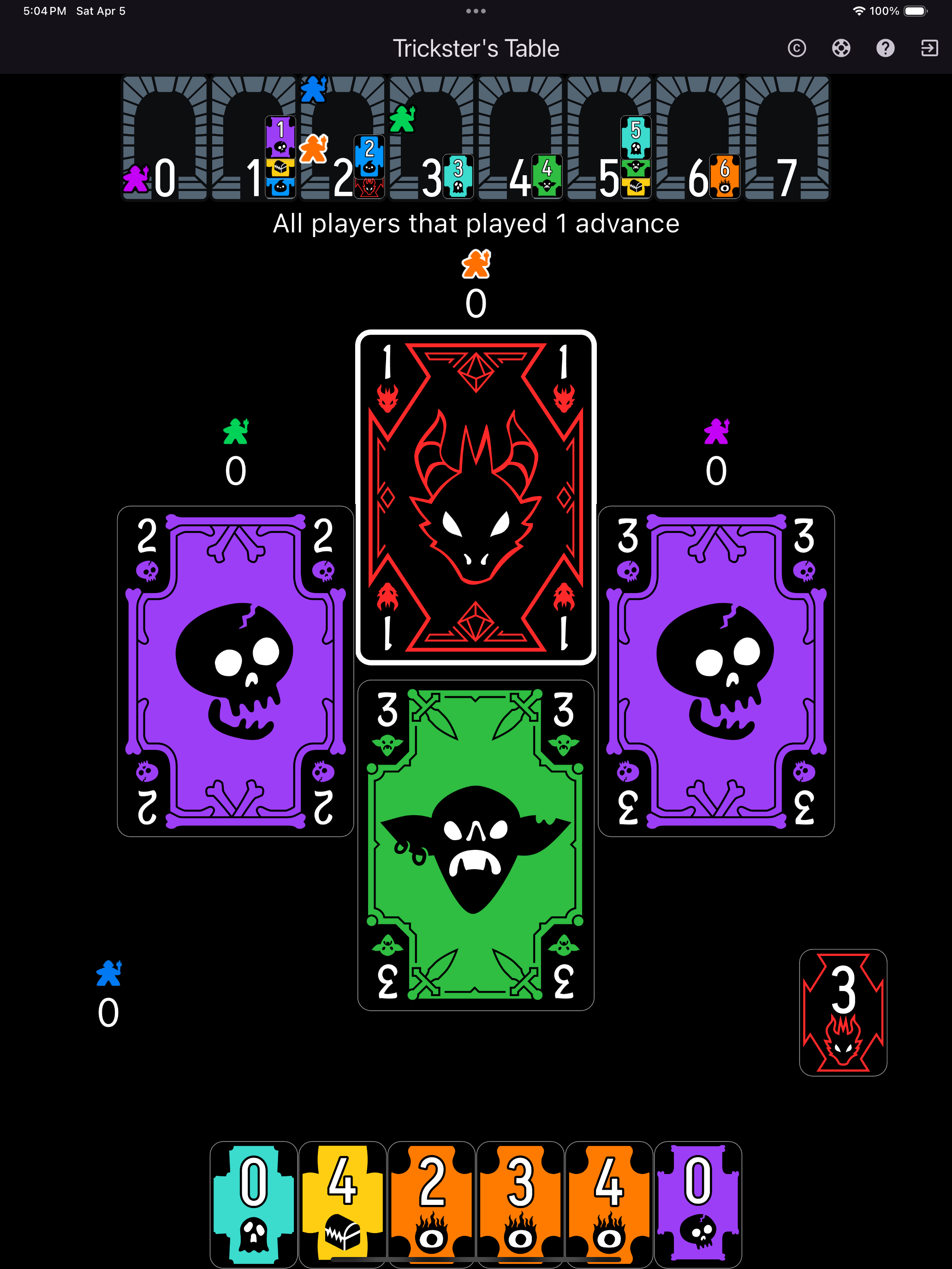 Trickster's Table screenshot